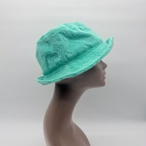 Disney Mickey & Friends Terry Cloth Bucket Hat‎ Aqua Green One Size